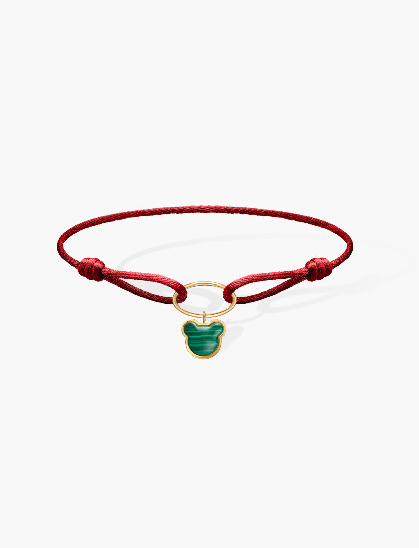 Ruyi Bear Blessed Charm Bracelet