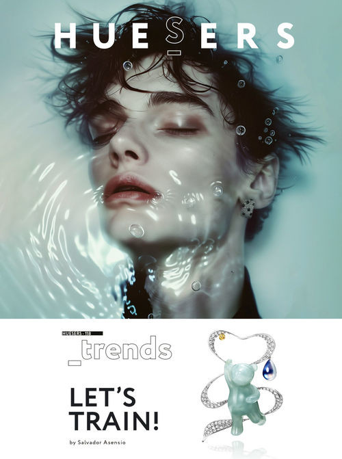 Eric Jade Bear Featured in Italian Jewelry Magazine Huesers