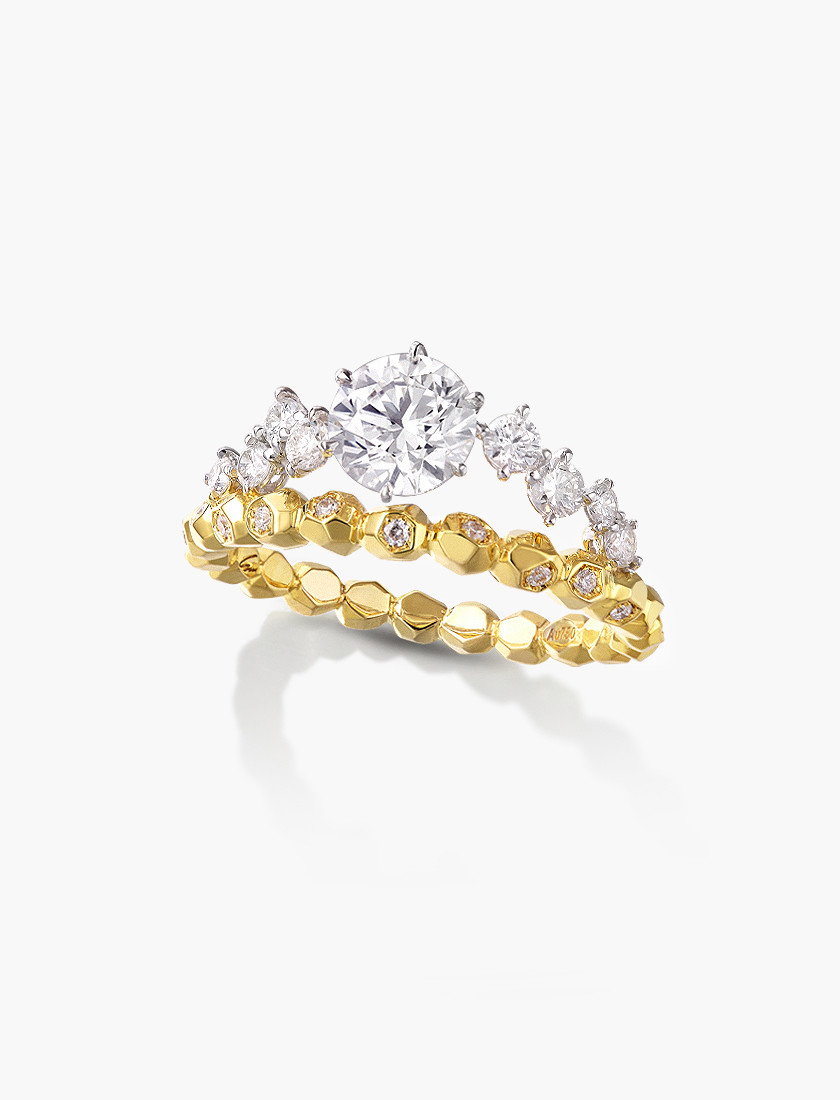 Stellar Ring Engagement Ring