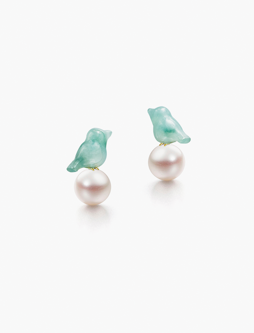 Bluebird Upon a Pearl