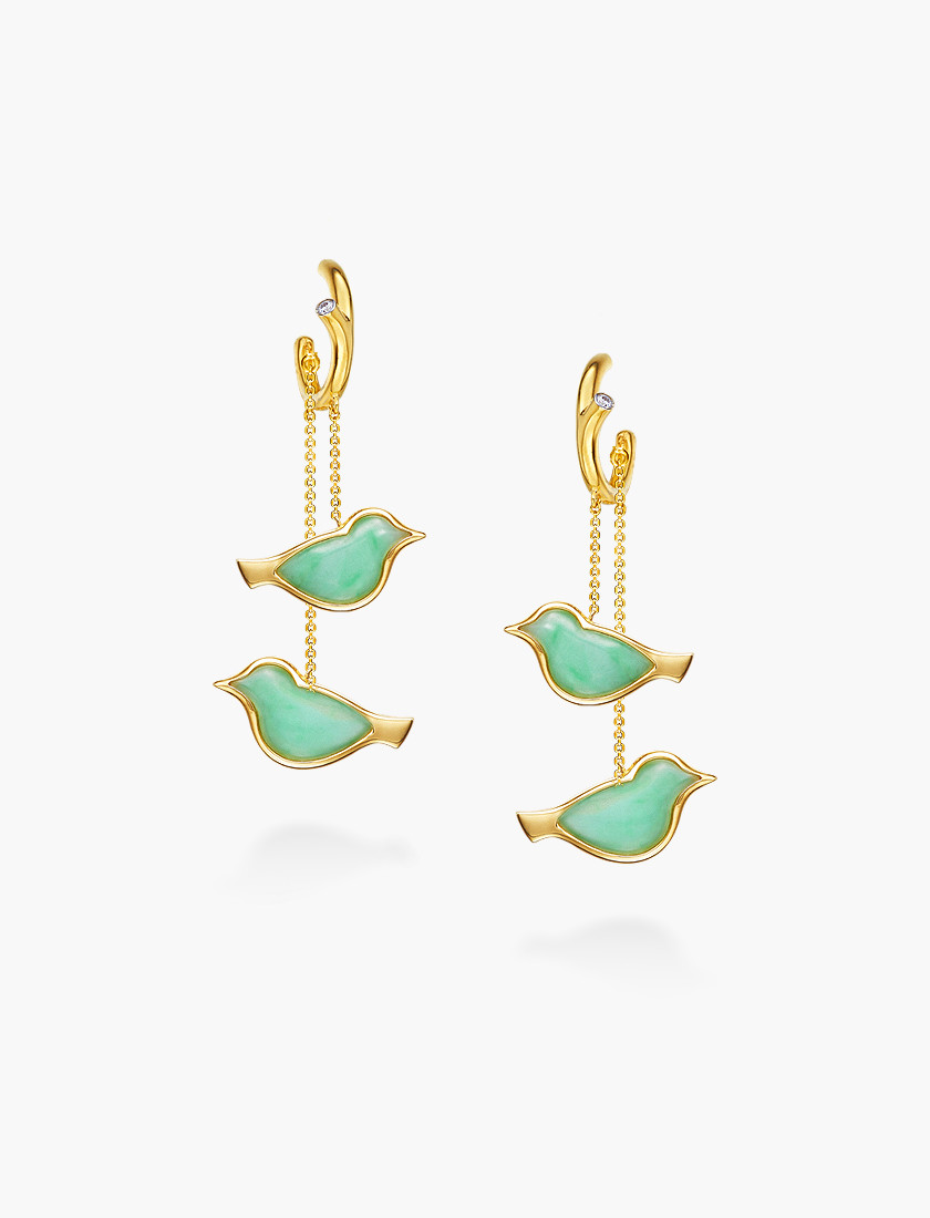 Messenger of Happiness Earrings
