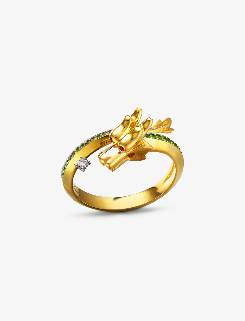 Azure Dragon Presents Auspiciousness