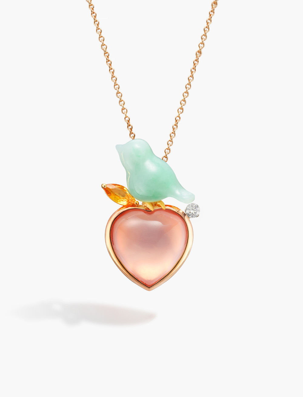 Messenger of Happiness - mini Peach