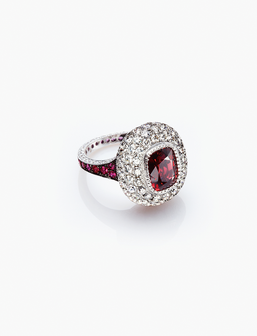 Love and Spirituality - Red Spinel