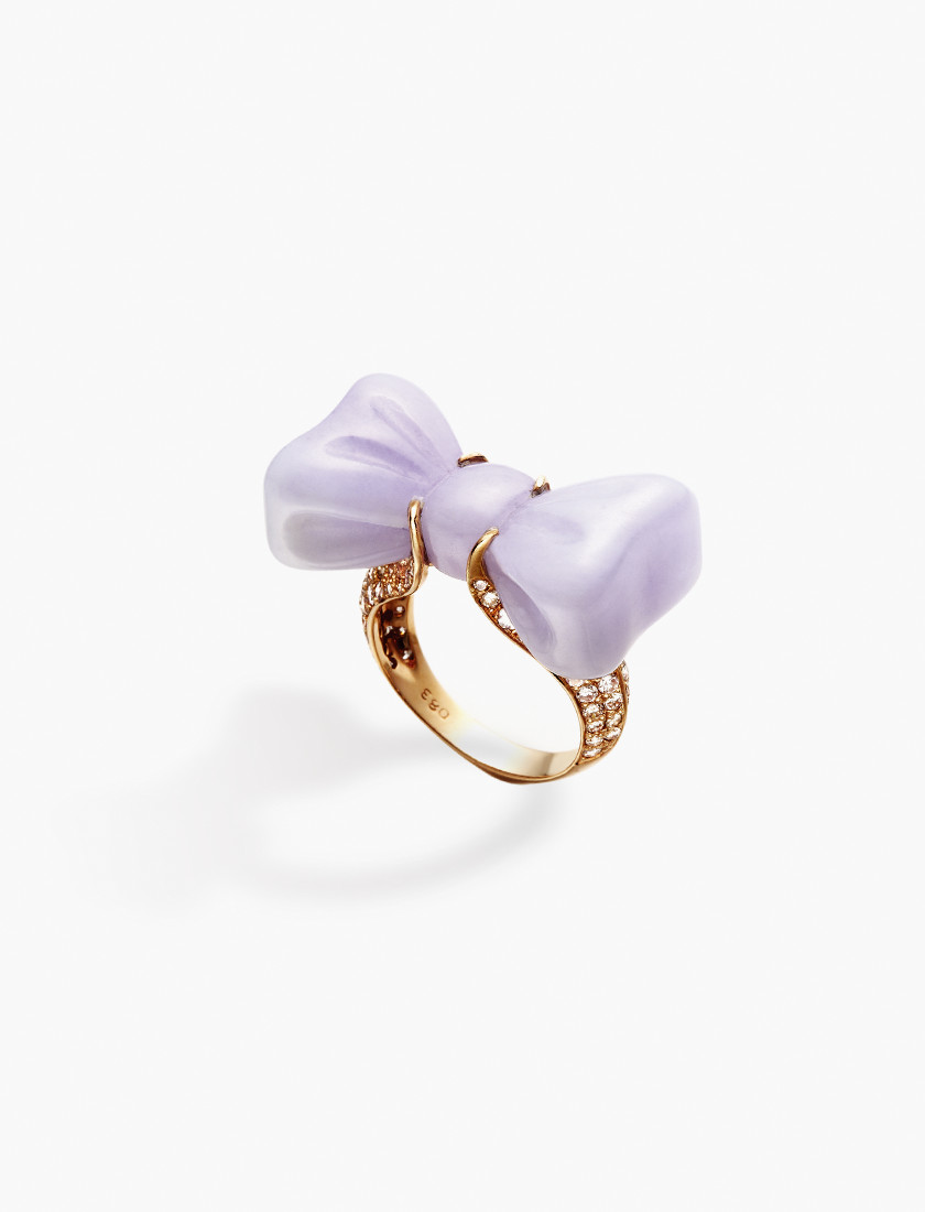 Jade Bow Knot Ring - Deluxe Edition